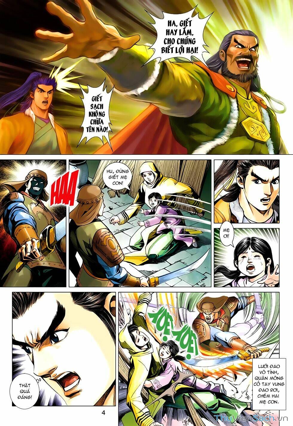 Truyện Tranh Anh Hùng Xạ Điêu - Manhua trang 4