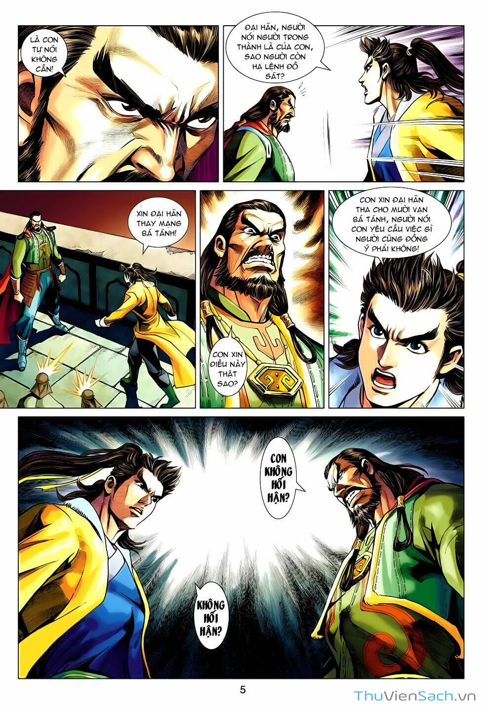 Truyện Tranh Anh Hùng Xạ Điêu - Manhua trang 4
