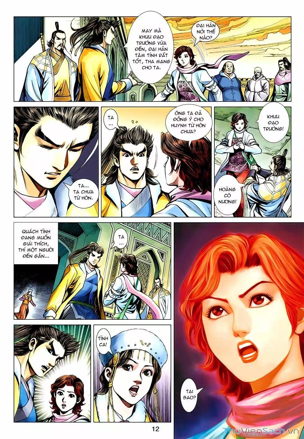 Truyện Tranh Anh Hùng Xạ Điêu - Manhua trang 4