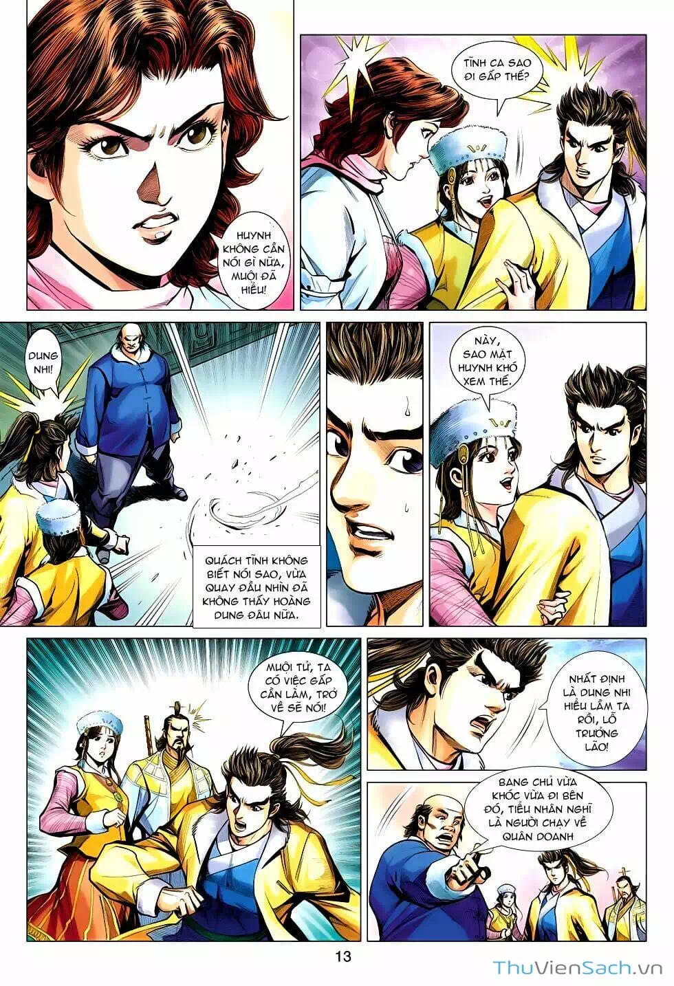 Truyện Tranh Anh Hùng Xạ Điêu - Manhua trang 4