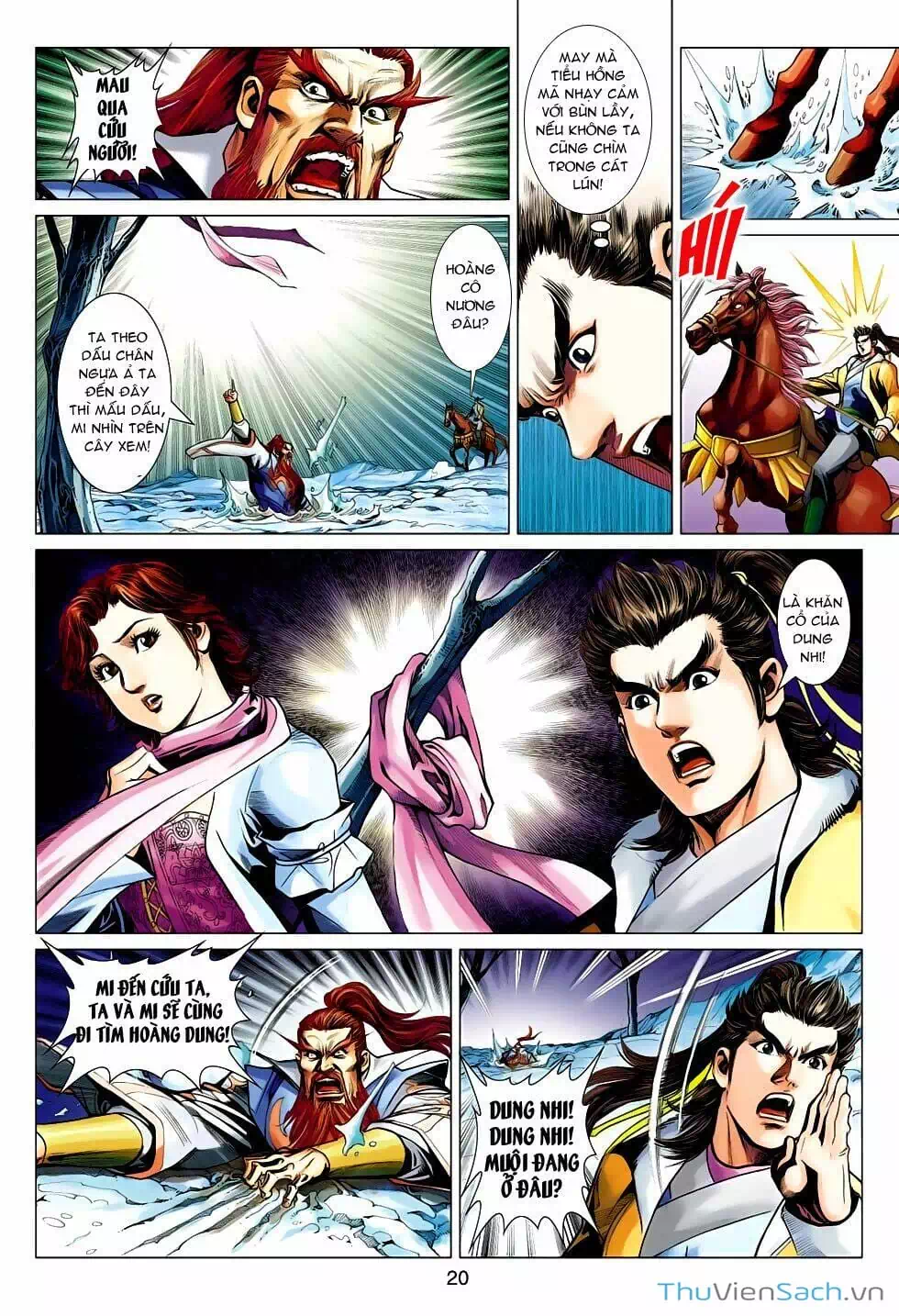 Truyện Tranh Anh Hùng Xạ Điêu - Manhua trang 4