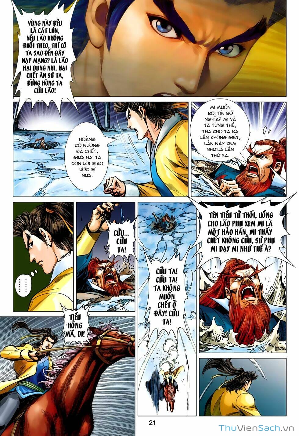 Truyện Tranh Anh Hùng Xạ Điêu - Manhua trang 4