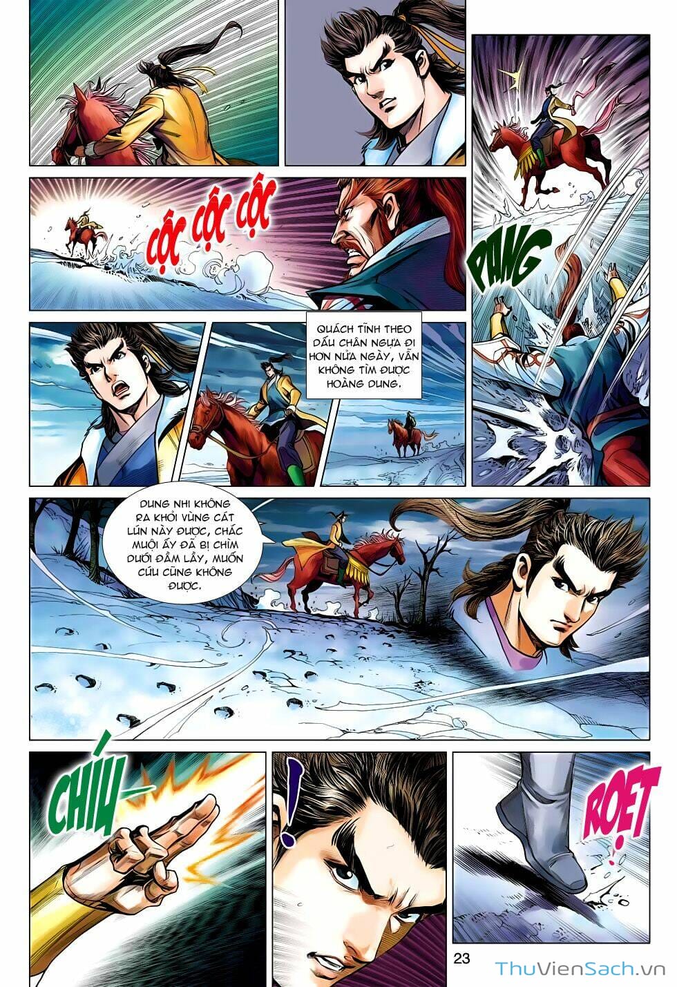 Truyện Tranh Anh Hùng Xạ Điêu - Manhua trang 4
