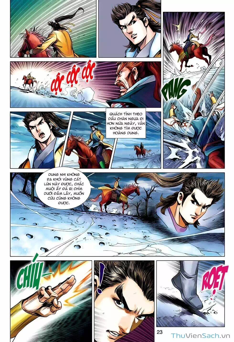 Truyện Tranh Anh Hùng Xạ Điêu - Manhua trang 4