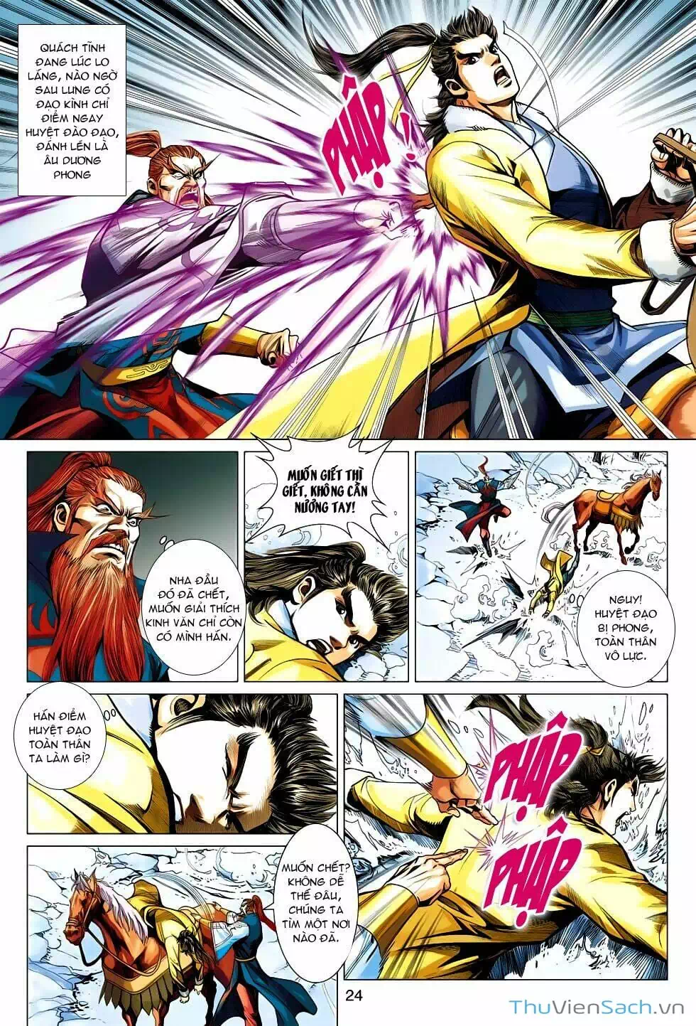 Truyện Tranh Anh Hùng Xạ Điêu - Manhua trang 4