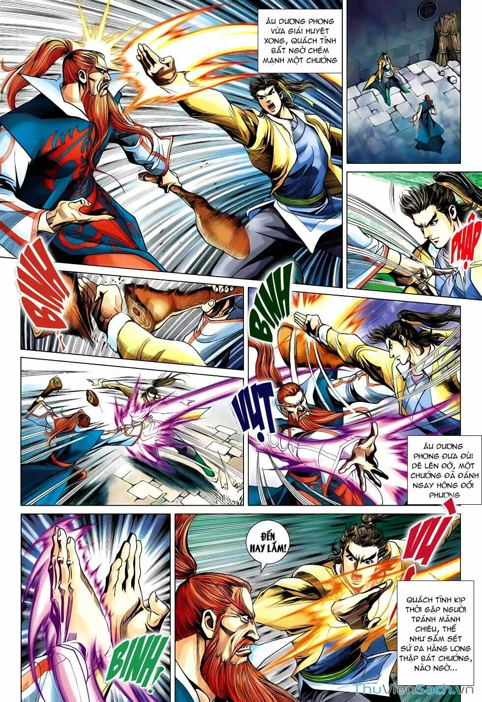 Truyện Tranh Anh Hùng Xạ Điêu - Manhua trang 4