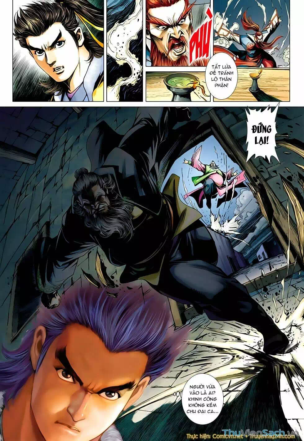 Truyện Tranh Anh Hùng Xạ Điêu - Manhua trang 4