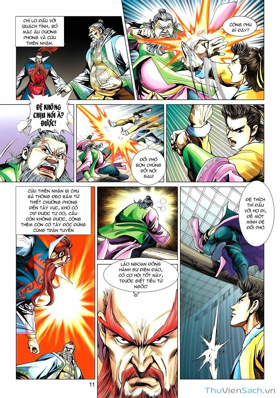 Truyện Tranh Anh Hùng Xạ Điêu - Manhua trang 4