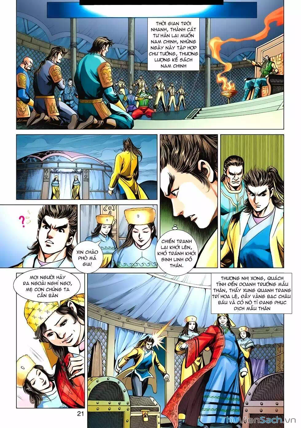 Truyện Tranh Anh Hùng Xạ Điêu - Manhua trang 4
