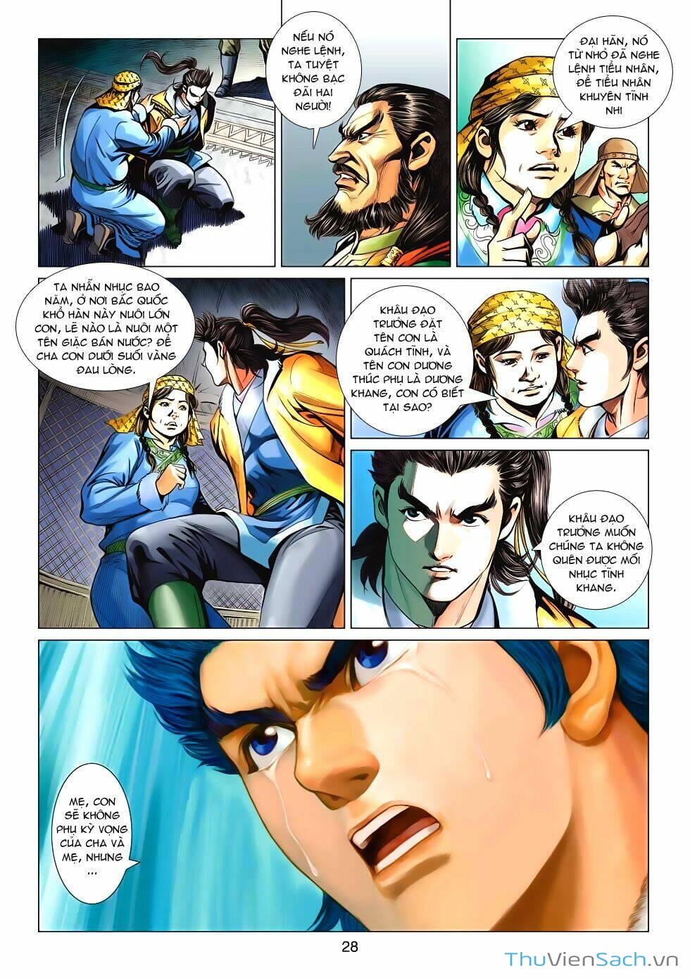 Truyện Tranh Anh Hùng Xạ Điêu - Manhua trang 4