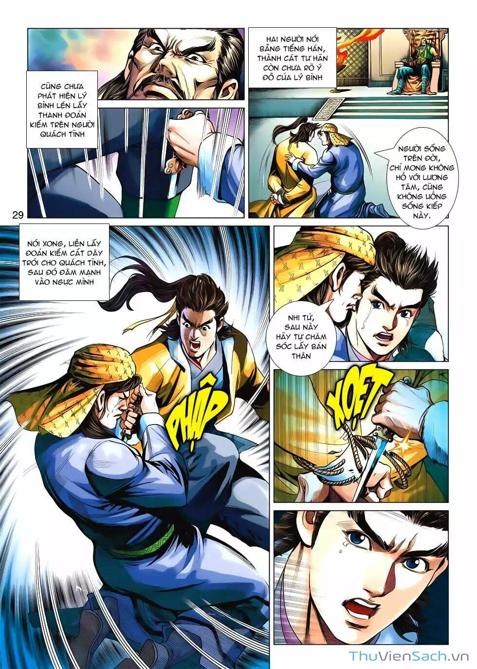 Truyện Tranh Anh Hùng Xạ Điêu - Manhua trang 4