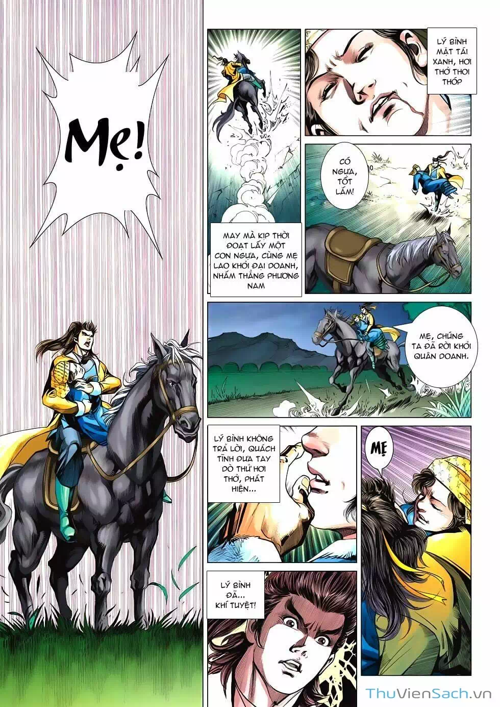 Truyện Tranh Anh Hùng Xạ Điêu - Manhua trang 4