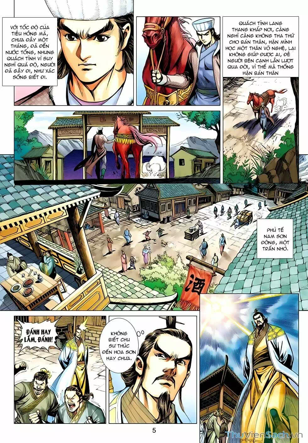 Truyện Tranh Anh Hùng Xạ Điêu - Manhua trang 4