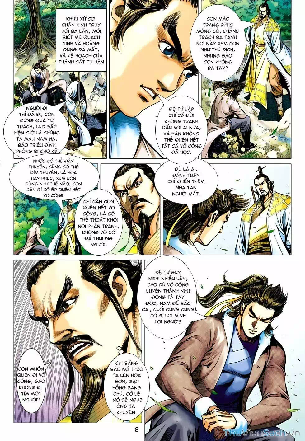 Truyện Tranh Anh Hùng Xạ Điêu - Manhua trang 4