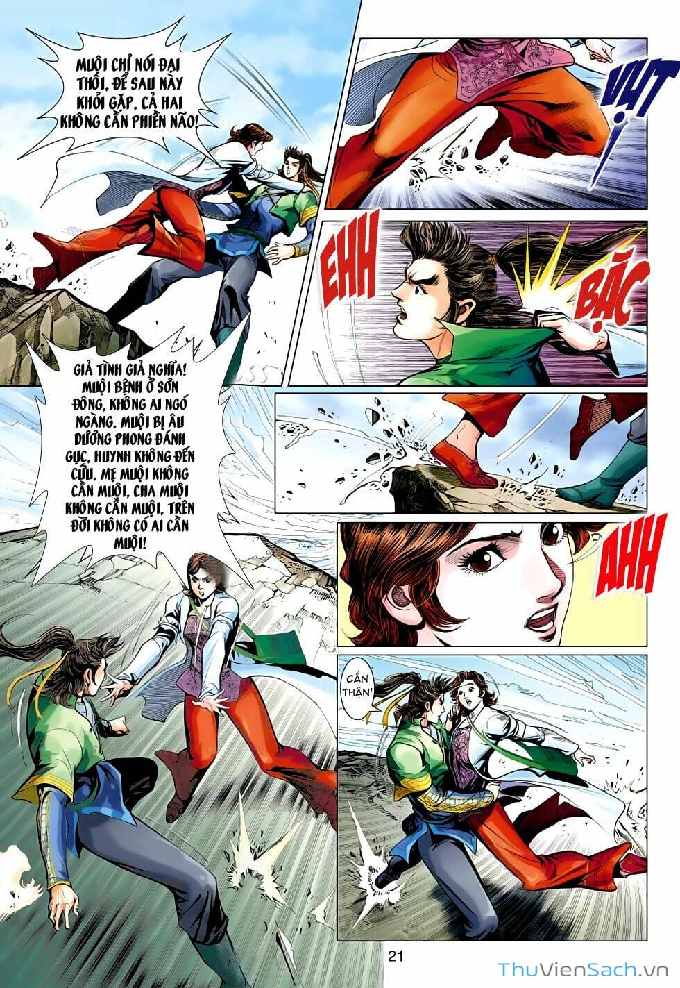 Truyện Tranh Anh Hùng Xạ Điêu - Manhua trang 4