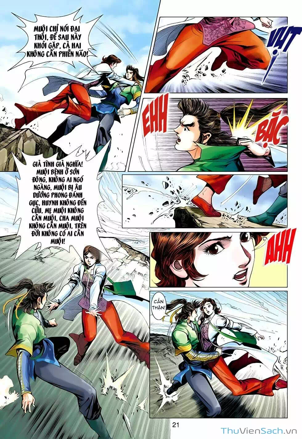 Truyện Tranh Anh Hùng Xạ Điêu - Manhua trang 4