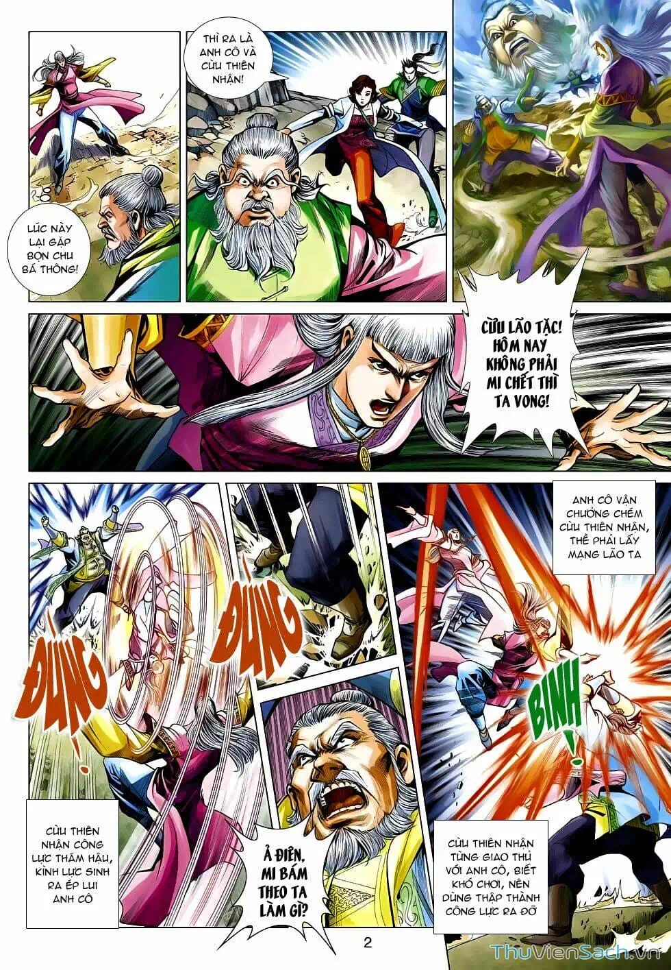 Truyện Tranh Anh Hùng Xạ Điêu - Manhua trang 4