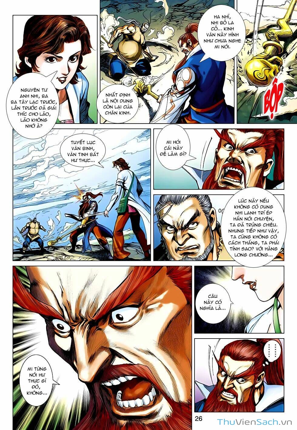 Truyện Tranh Anh Hùng Xạ Điêu - Manhua trang 4