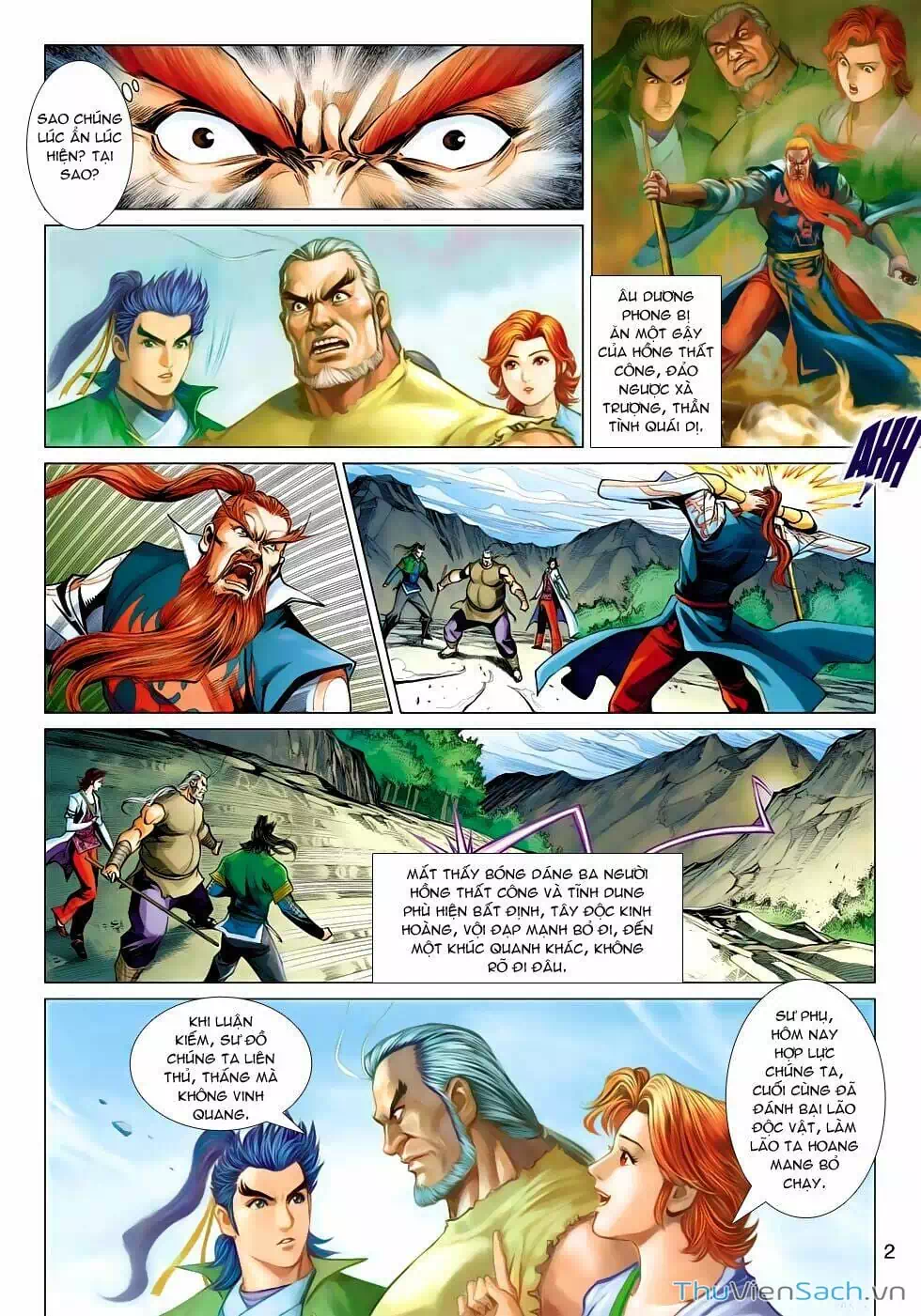 Truyện Tranh Anh Hùng Xạ Điêu - Manhua trang 4