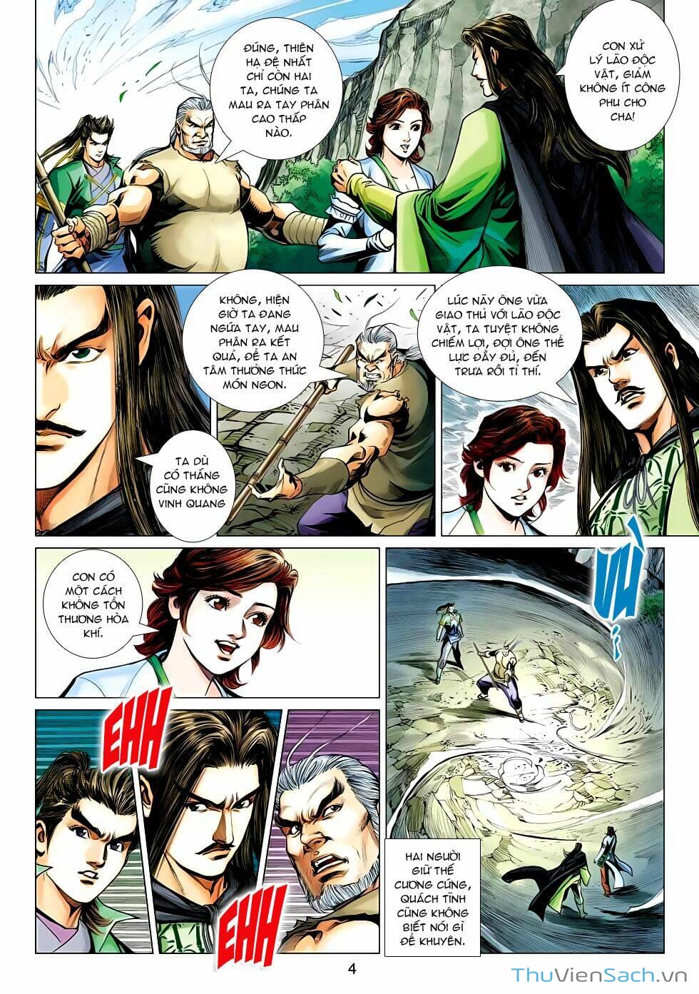 Truyện Tranh Anh Hùng Xạ Điêu - Manhua trang 4