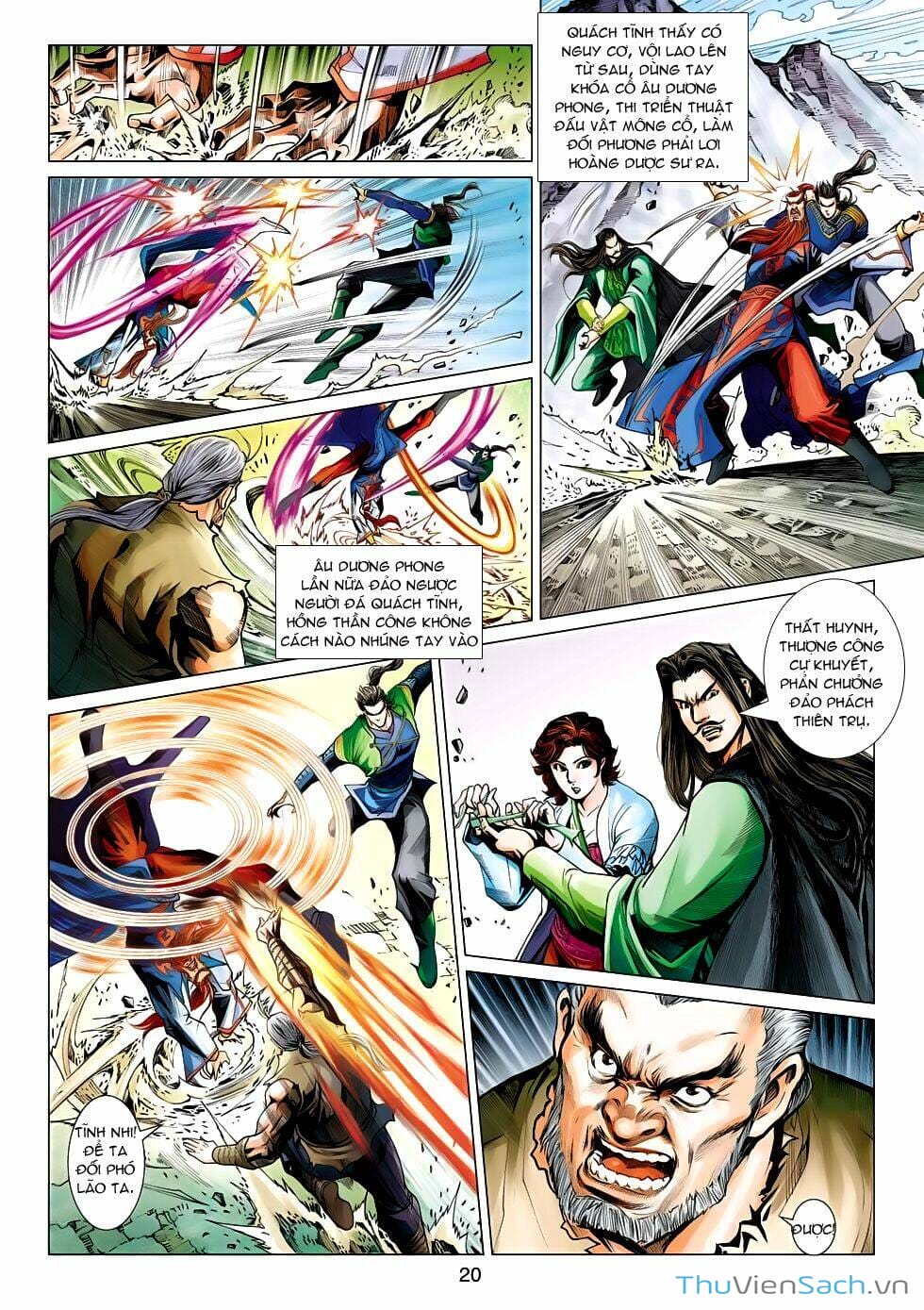 Truyện Tranh Anh Hùng Xạ Điêu - Manhua trang 4