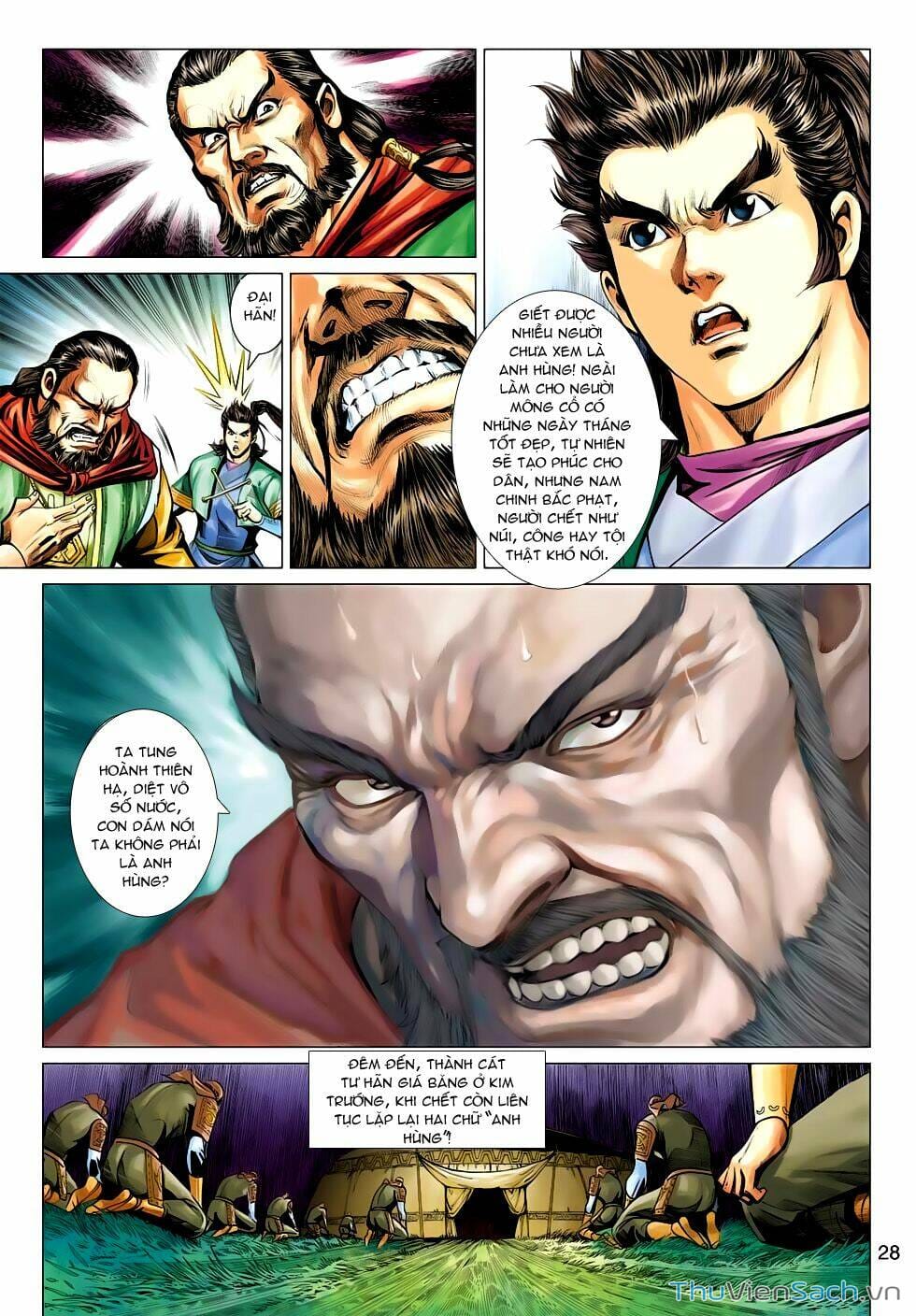 Truyện Tranh Anh Hùng Xạ Điêu - Manhua trang 4