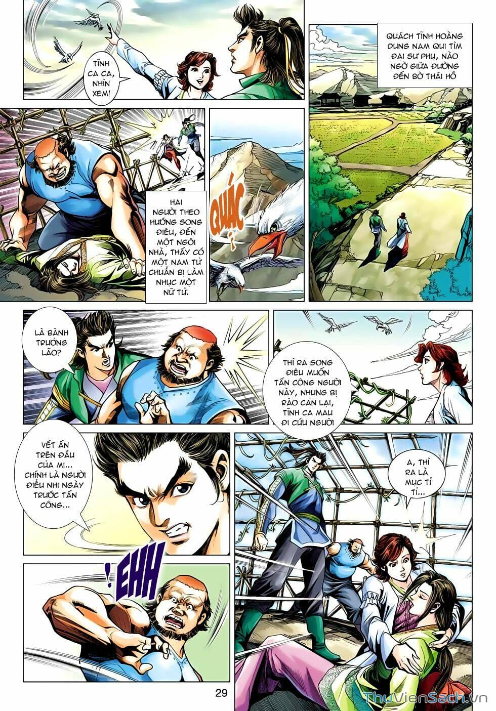 Truyện Tranh Anh Hùng Xạ Điêu - Manhua trang 4