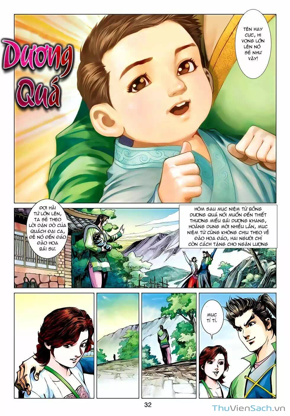 Truyện Tranh Anh Hùng Xạ Điêu - Manhua trang 4