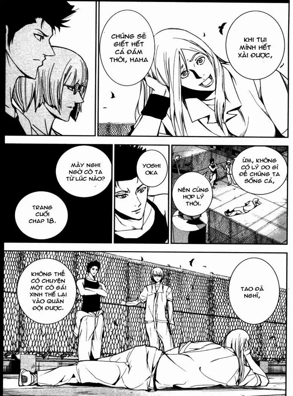 Truyện Tranh Pháo Đài Khải Huyền - Apocalypse No Toride trang 6