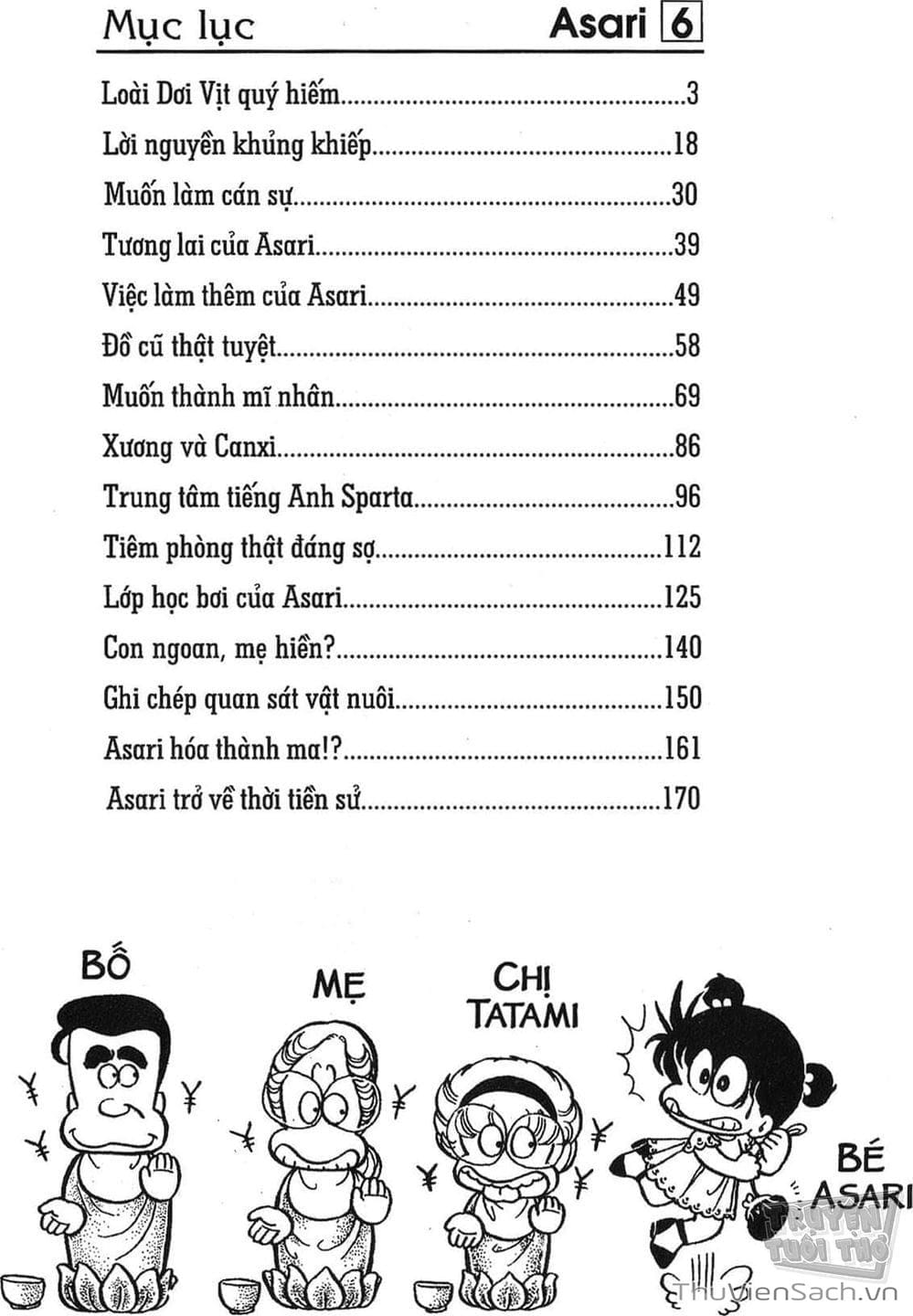 Truyện Tranh Asari Cô Bé Tinh Nghịch trang 2