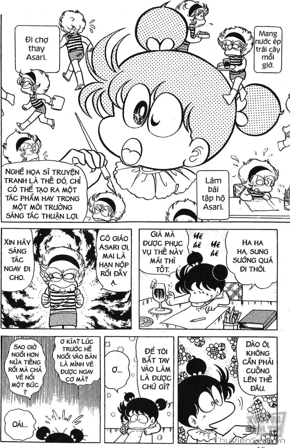 Truyện Tranh Asari Cô Bé Tinh Nghịch trang 2