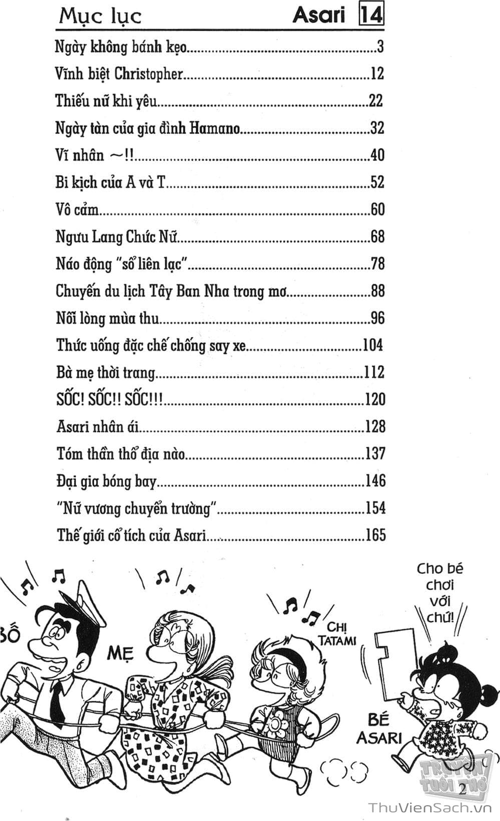 Truyện Tranh Asari Cô Bé Tinh Nghịch trang 2