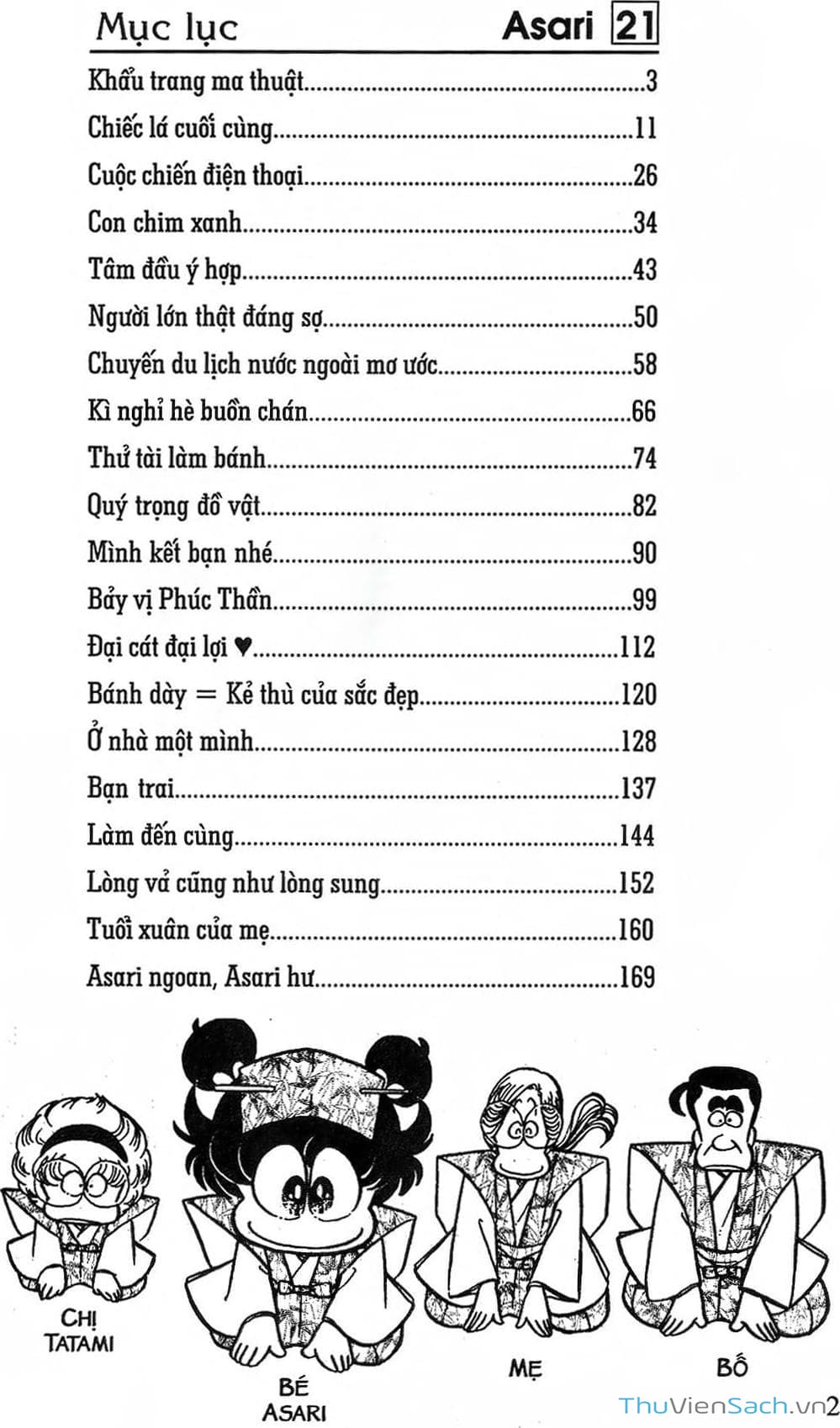 Truyện Tranh Asari Cô Bé Tinh Nghịch trang 2