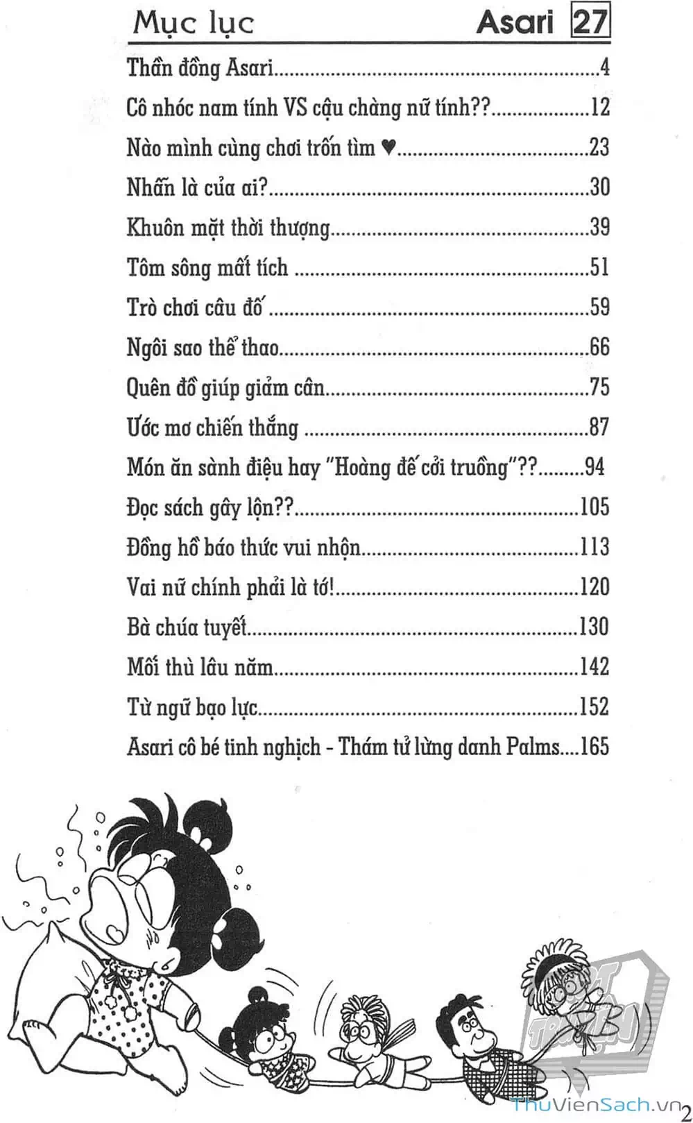 Truyện Tranh Asari Cô Bé Tinh Nghịch trang 2