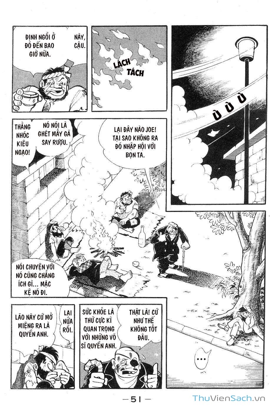 Truyện Tranh Thiết Quyền Lãng Tử - Ashita No Joe trang 5