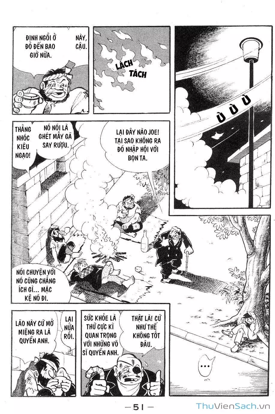 Truyện Tranh Thiết Quyền Lãng Tử - Ashita No Joe trang 5