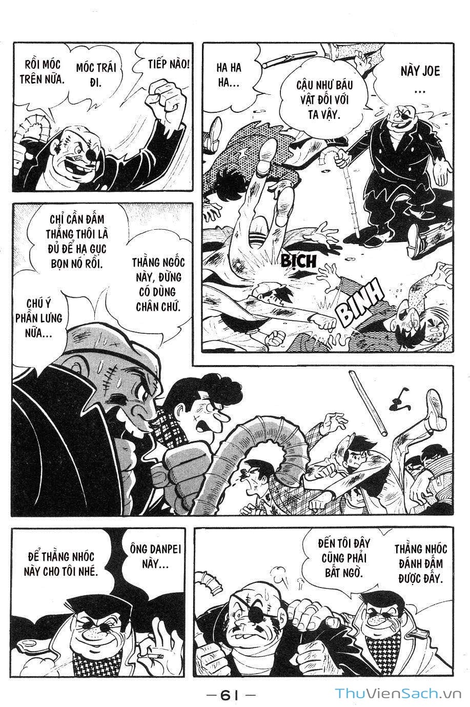 Truyện Tranh Thiết Quyền Lãng Tử - Ashita No Joe trang 5