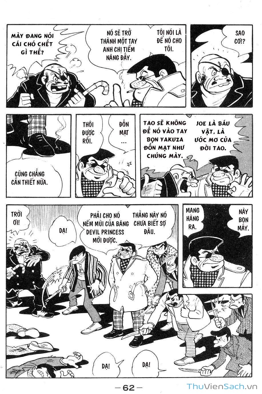 Truyện Tranh Thiết Quyền Lãng Tử - Ashita No Joe trang 5