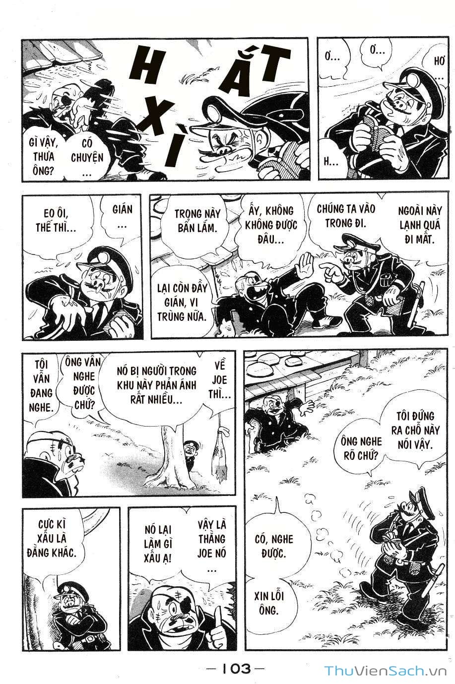 Truyện Tranh Thiết Quyền Lãng Tử - Ashita No Joe trang 5