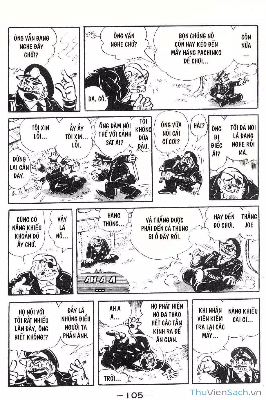 Truyện Tranh Thiết Quyền Lãng Tử - Ashita No Joe trang 5