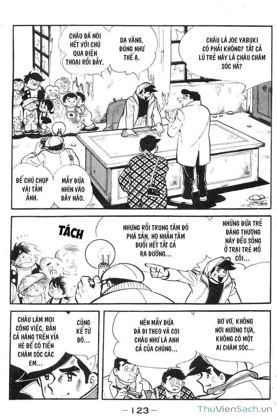 Truyện Tranh Thiết Quyền Lãng Tử - Ashita No Joe trang 5