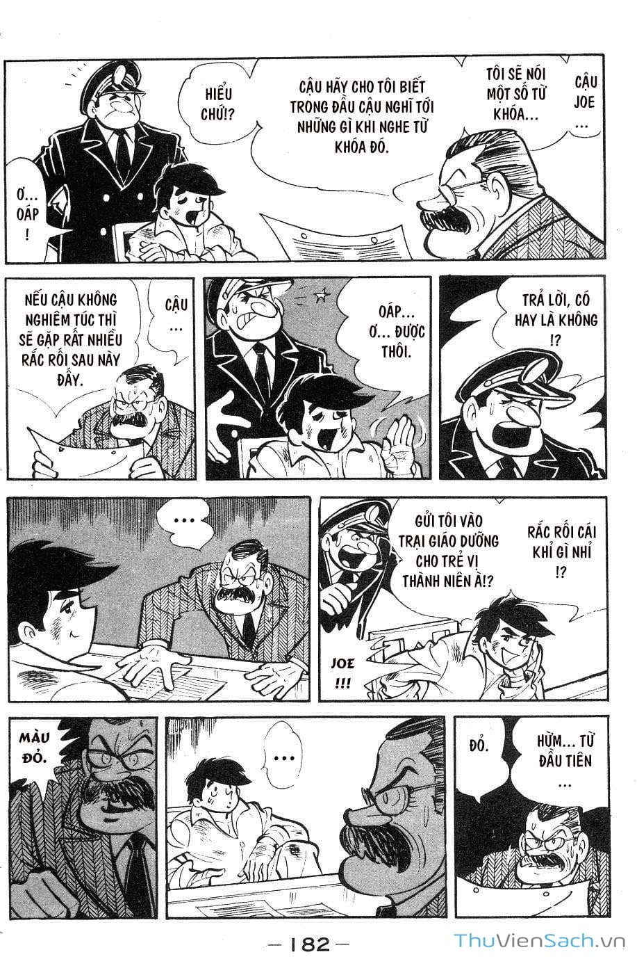 Truyện Tranh Thiết Quyền Lãng Tử - Ashita No Joe trang 5