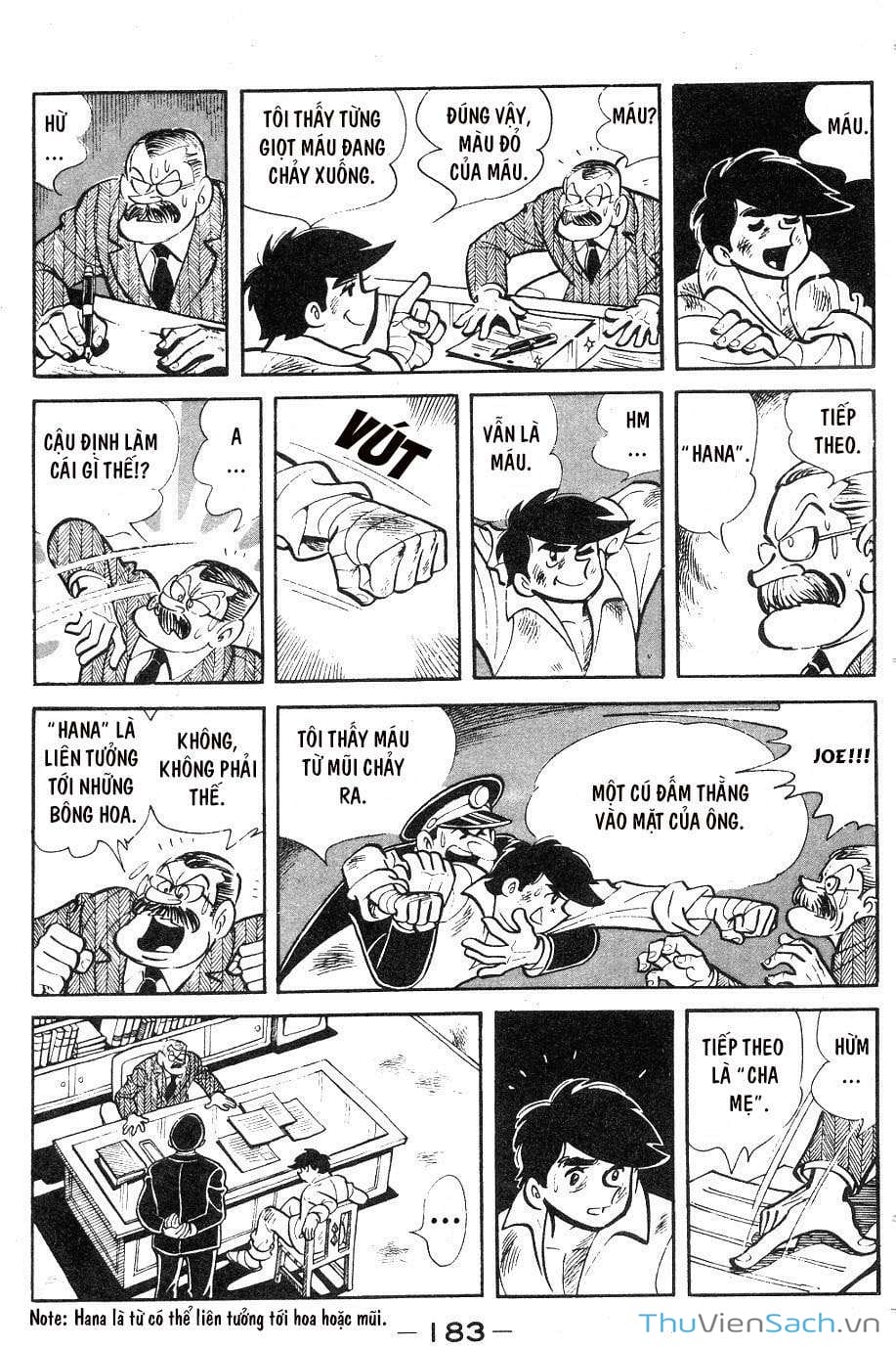 Truyện Tranh Thiết Quyền Lãng Tử - Ashita No Joe trang 5