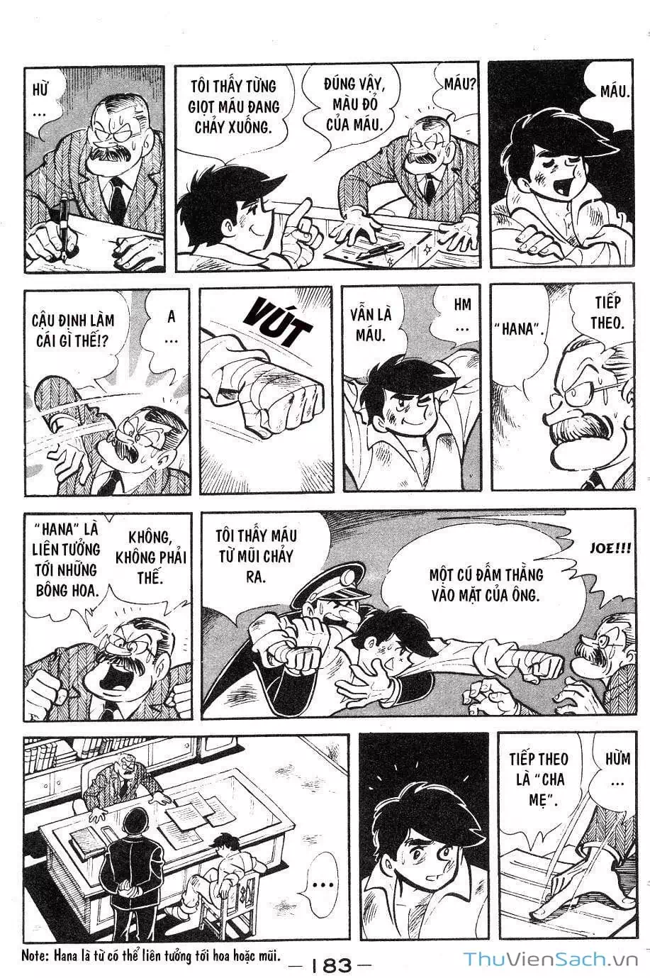 Truyện Tranh Thiết Quyền Lãng Tử - Ashita No Joe trang 5