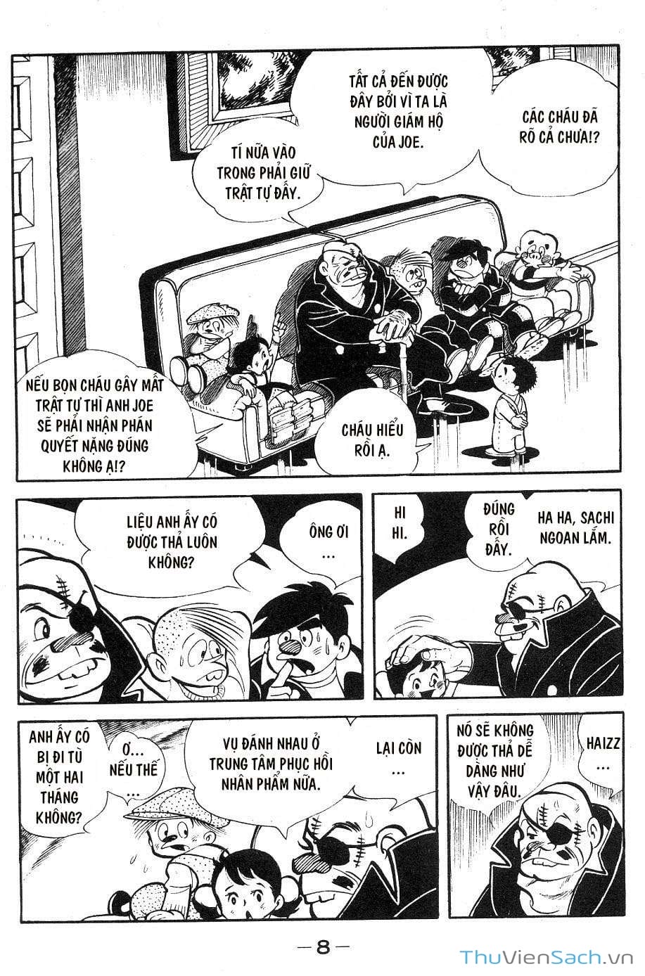 Truyện Tranh Thiết Quyền Lãng Tử - Ashita No Joe trang 5