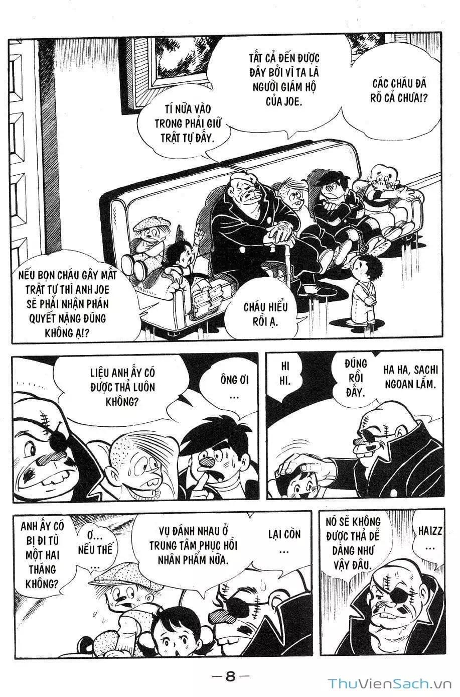 Truyện Tranh Thiết Quyền Lãng Tử - Ashita No Joe trang 5