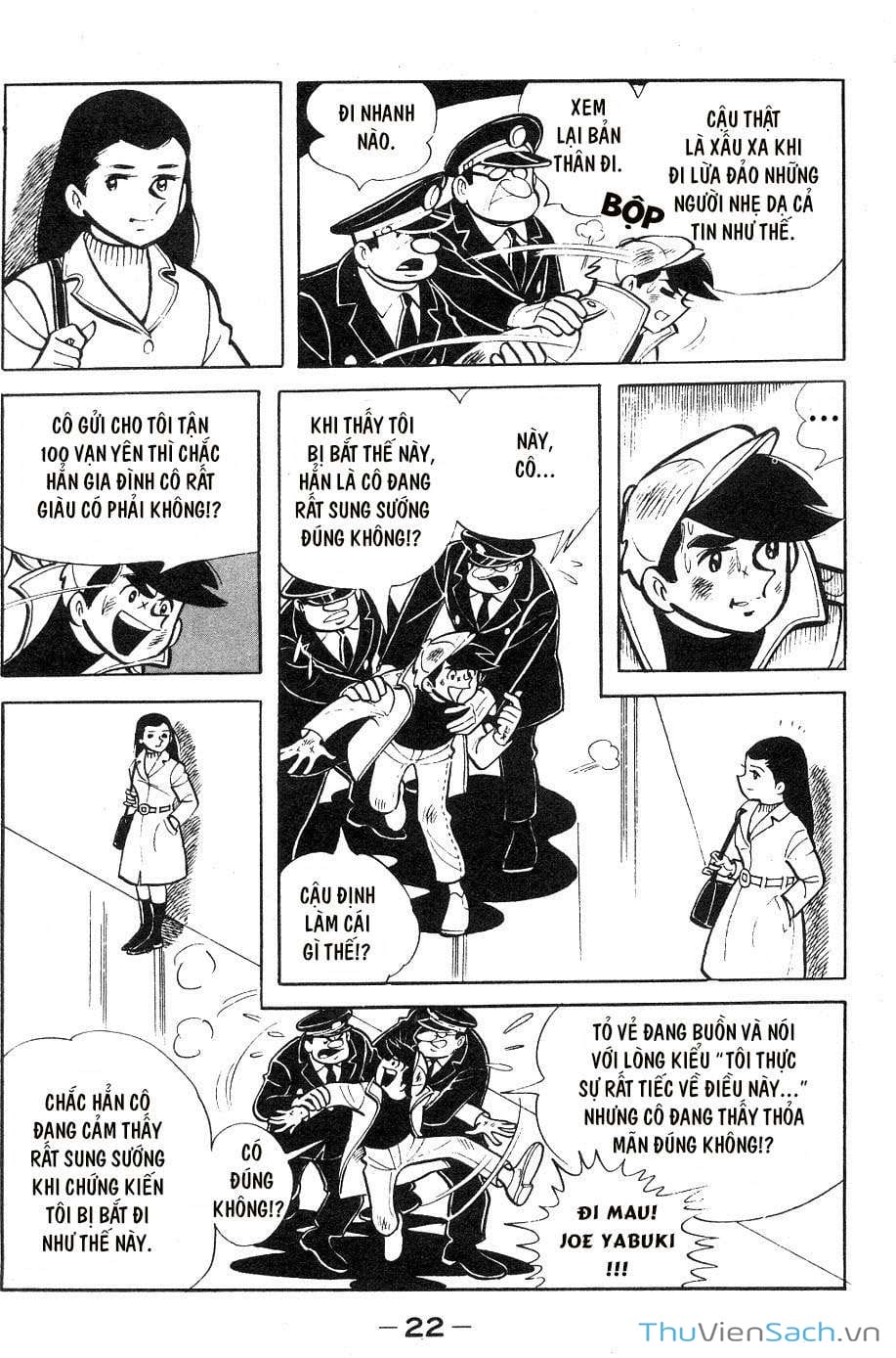 Truyện Tranh Thiết Quyền Lãng Tử - Ashita No Joe trang 5