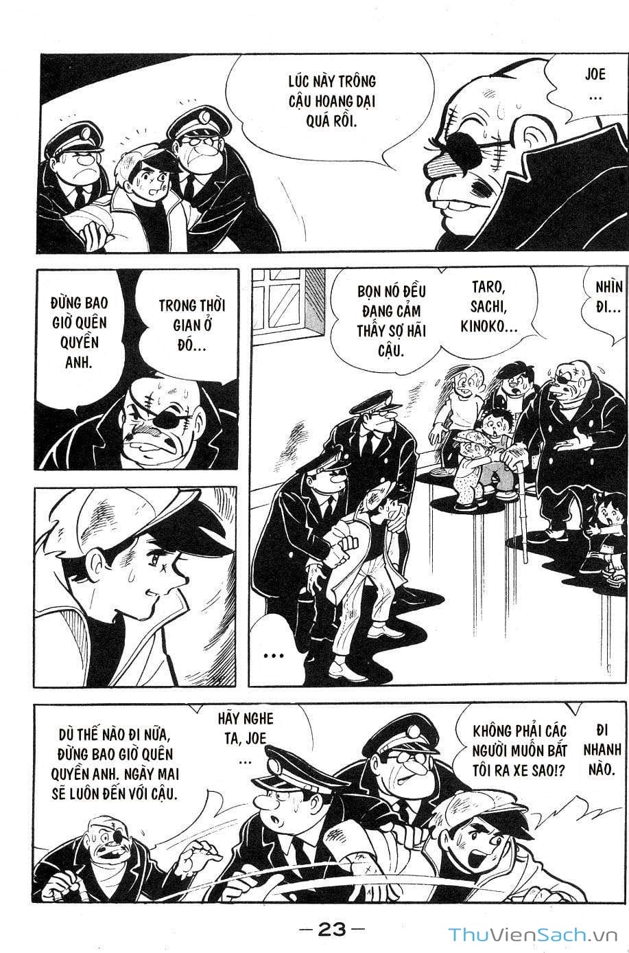 Truyện Tranh Thiết Quyền Lãng Tử - Ashita No Joe trang 5