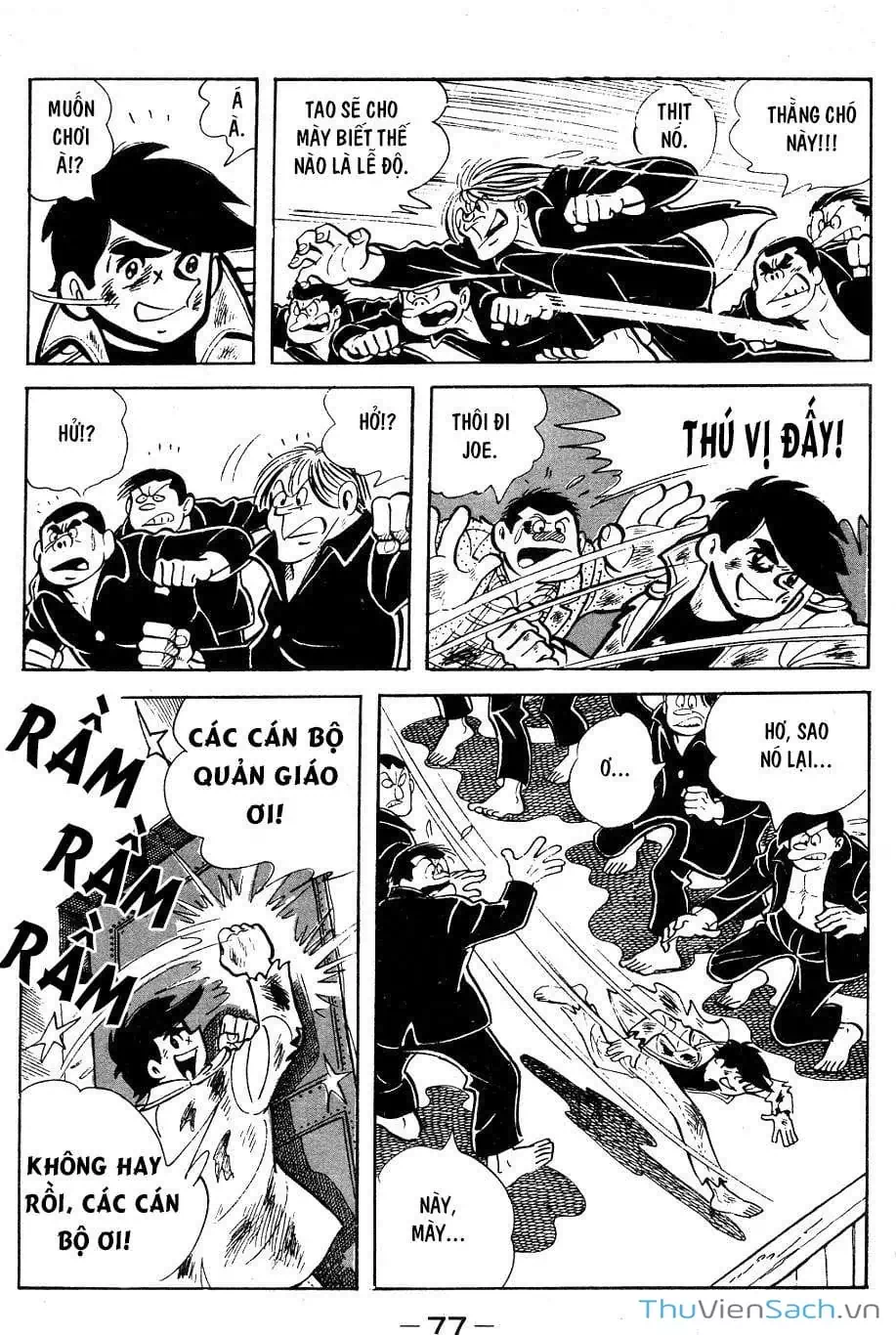 Truyện Tranh Thiết Quyền Lãng Tử - Ashita No Joe trang 5