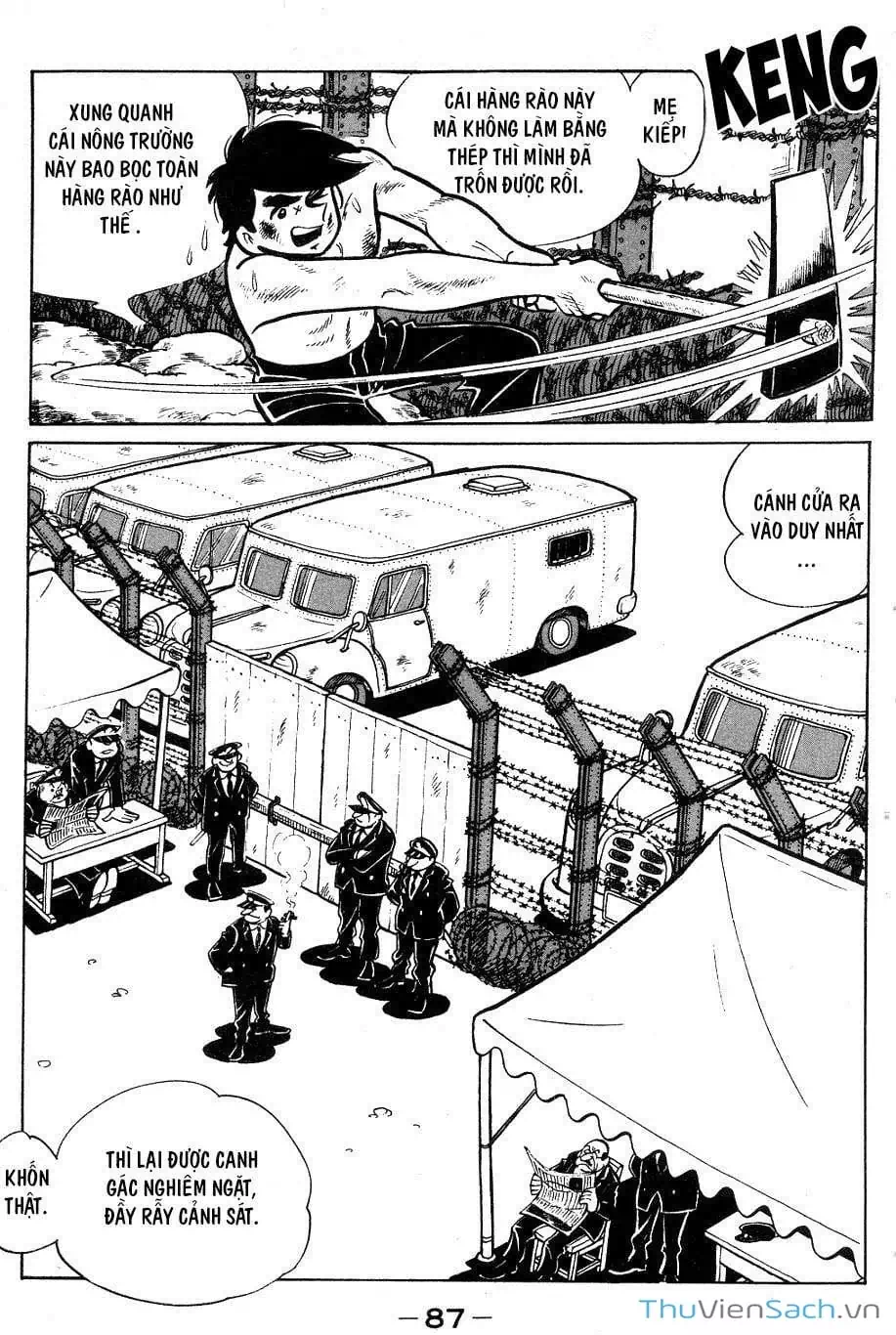 Truyện Tranh Thiết Quyền Lãng Tử - Ashita No Joe trang 5